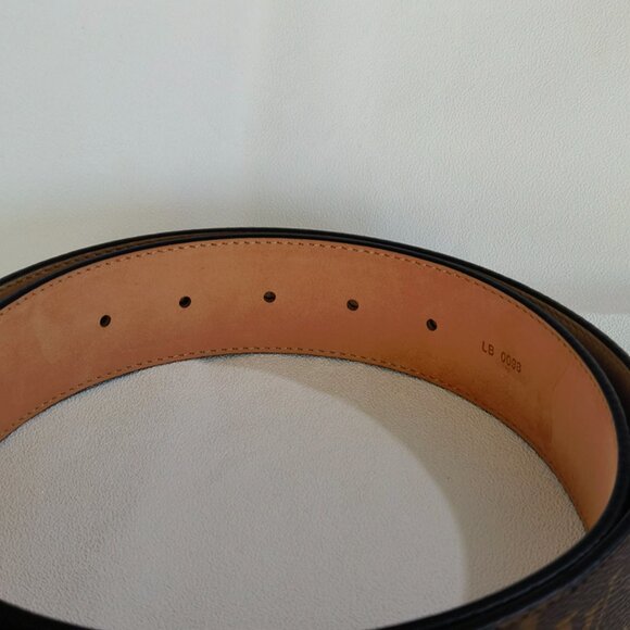 Louis Vuitton Brown Metal Belt - Picture 7 of 10